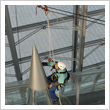 �K���X���|�E�O�ǐ��|�̐���ЂƂ��đn��40�N�ȏ�ЋƂ��p�����Ă��銔����Ѓ��i�r�������e�i���X ����������